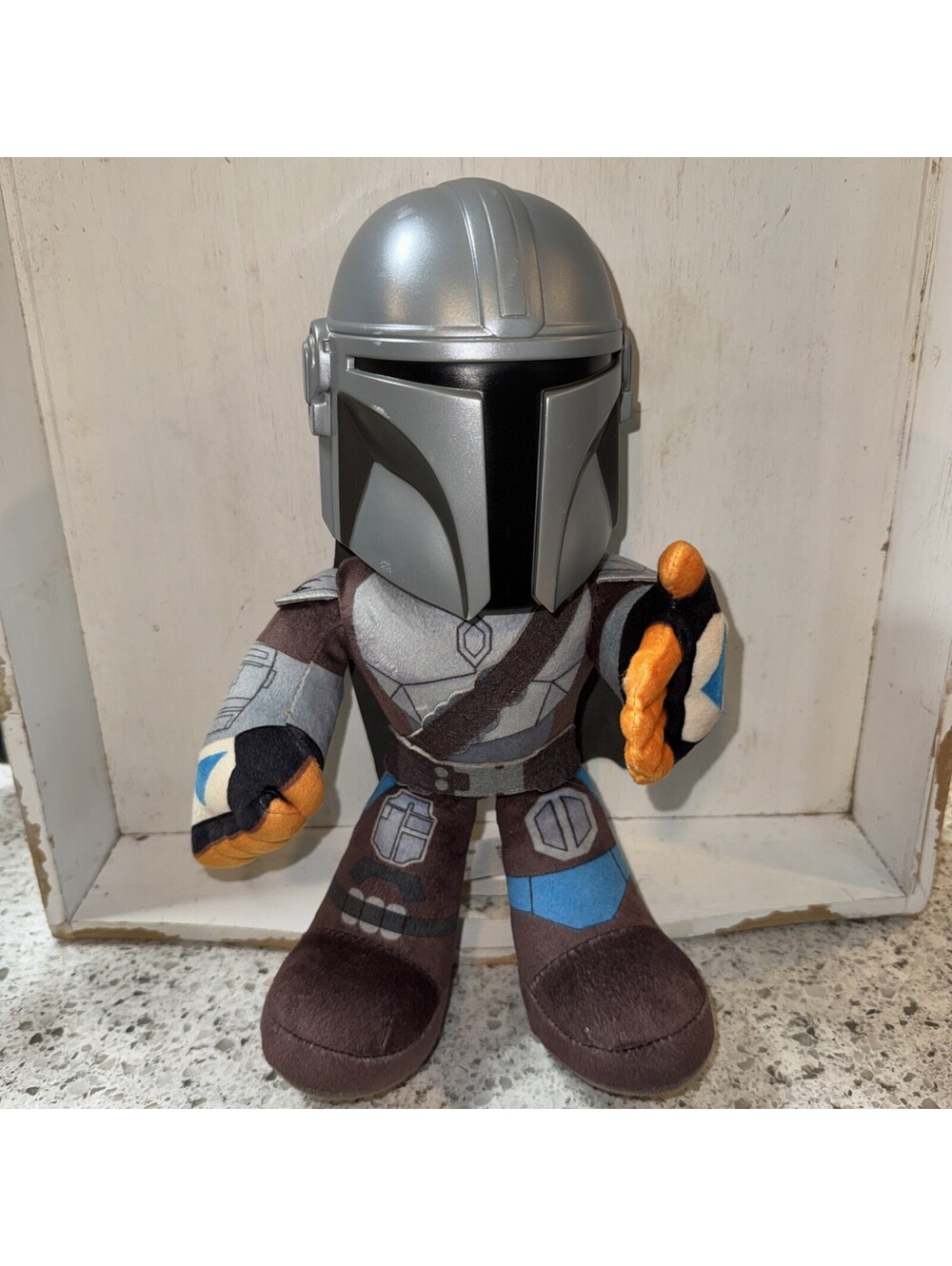 Mattel Star Wars Clan of Two Mandalorian 11” Plush HPC19 Sound NO GROGU